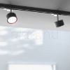 PIXIE háromfázisú áramkörös sínre fekete króm 230V LED GX53 7W