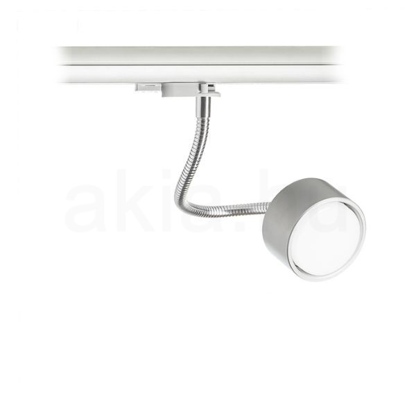 PIXIE libanyak háromfázisú áramkörös sínre ezüstszürke króm 230V LED GX53 7W