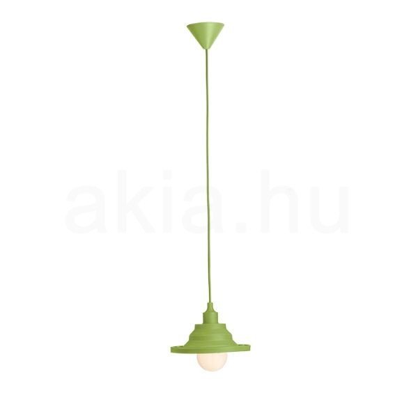 AMICI függő szilikon lámpa zöld  230V LED E27 15W