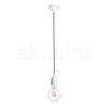 FABIO függesztő készlet fekete porcelán 230V LED E27 15W