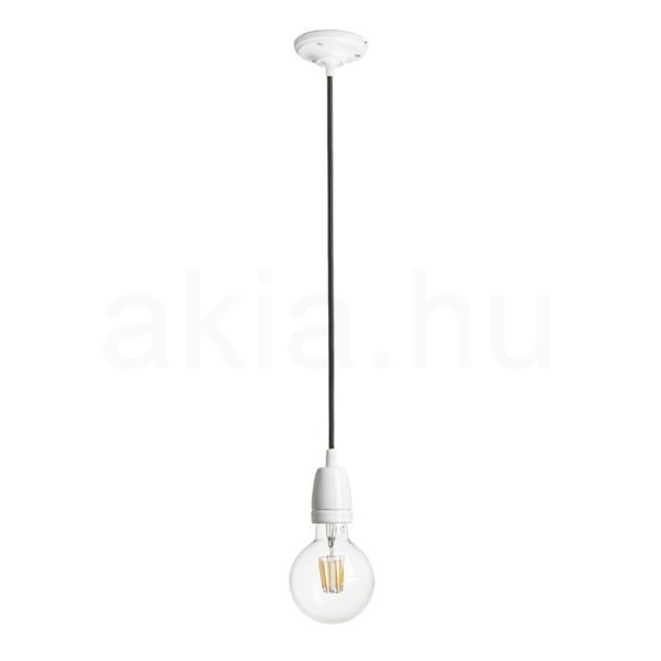 FABIO függesztő készlet fekete porcelán 230V LED E27 15W