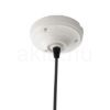 FABIO függesztő készlet fekete porcelán 230V LED E27 15W