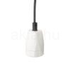 FABIO függesztő készlet fekete/fehér porcelán 230V LED E27 15W