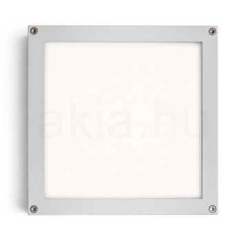 SCOTT mennyezeti lámpa ezüstszürke 230V LED 9.8W IP54 3000K