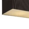 LOPE 80 függő lámpa fekete matt nikkel 230V LED E27 4x15W