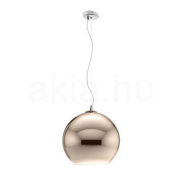 BEAU MONDE 25 függő lámpa  réz üveg 230V LED E27 15W