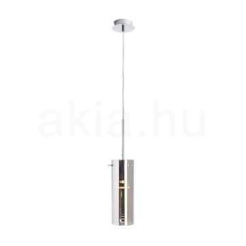 SANSSOUCI I függő lámpa  krómozott üveg 230V LED E27 15W