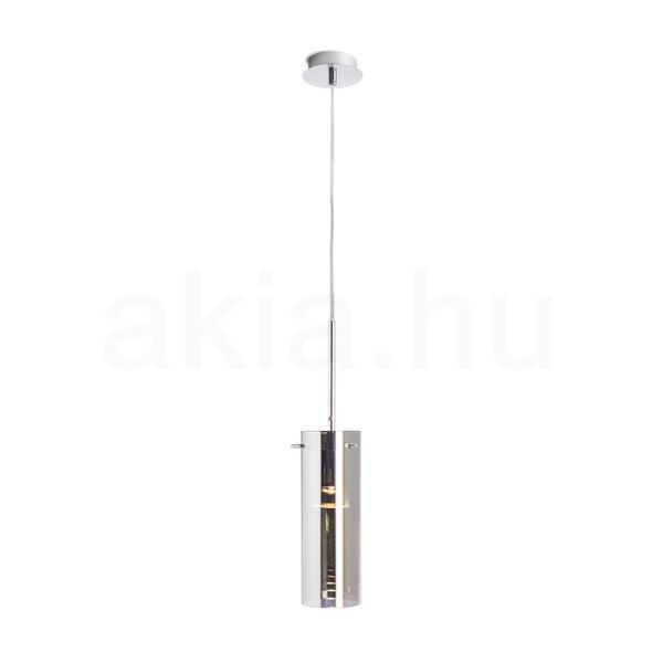 SANSSOUCI I függő lámpa  krómozott üveg 230V LED E27 15W