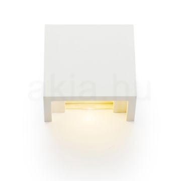 JACK LED fali lámpa  gipsz 230V LED 2x2W  3000K
