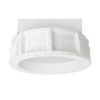 MIA R süllyesztett lámpa  gipsz/szatén akril 230V LED E27 2x11W