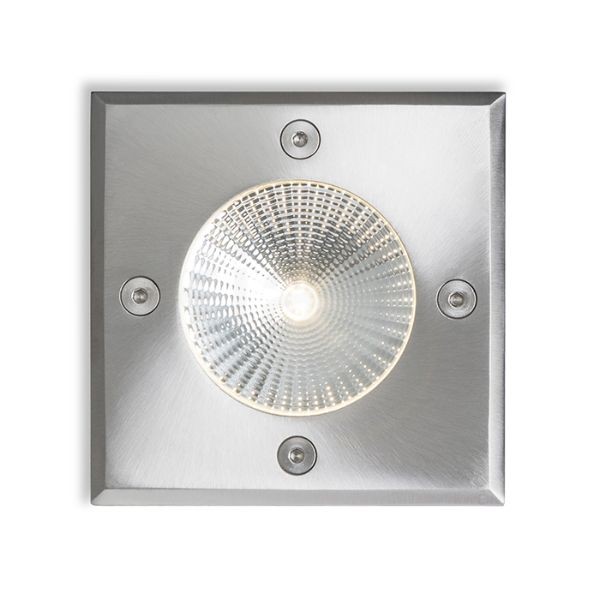 RIZZ SQ 105 rozsdamentes acél 230V LED 3W 96° IP65 3000K