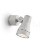 DIREZZA fali lámpa ezüstszürke  230V LED GU10 8W IP54