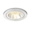 MAYDAY CC süllyesztett lámpa szálcsiszolt alumínium 230V/700mA LED 9W 2700K