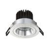 MAYDAY CC süllyesztett lámpa szálcsiszolt alumínium 230V/700mA LED 9W 2700K