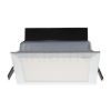 SEEYOU 11 négyszögű süllyesztett fehér  230V/350mA LED 10W  3000K