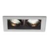 MONE II dönthető ezüstszürke  12V GU5,3 2x50W