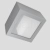 DEZA négyzetes  alumínium/szatén üveg 230V LED G9 5W IP54
