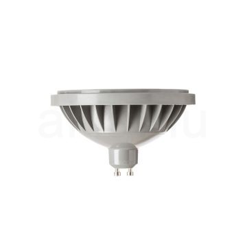 LED ES111  szürke  230V LED GU10 12W 45°  3000K