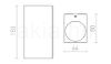 KUBI II antracitszürke 230V LED 2x3W 56° IP54 3000K