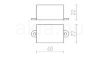 DRIVER LED 1x3W    700mA 3W