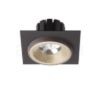 SHARM SQ I süllyesztett lámpa gyöngyházarany/barna  230V LED 10W 24°  3000K
