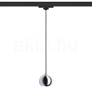 DESTY három áramkörös sínre fekete króm 230V GU10 35W