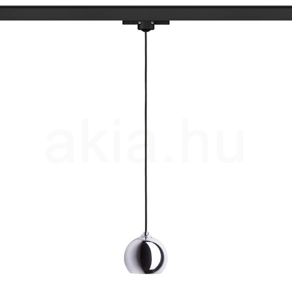 DESTY három áramkörös sínre fekete króm 230V GU10 35W