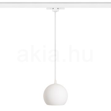 COPA három áramkörös sínre  opál üveg 230V E27 28W