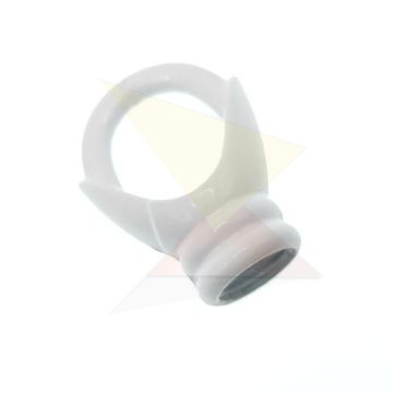 Lámpa tartógyűrű fehér - belső menetes 12mm