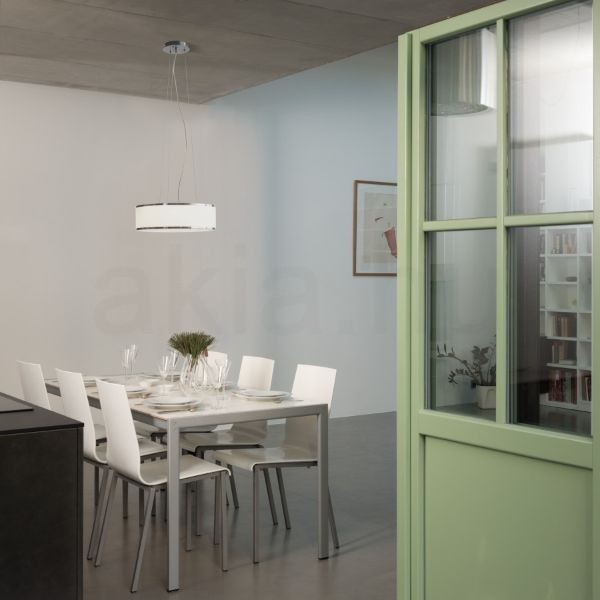 CASSABLANCA LED 40  függő lámpa  króm/üveg 230V LED 35W  3000K