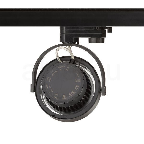 KELLY LED három áramkörös sínre fekete  230V LED 12W 24°  3000K