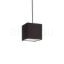 TEMPO 15/15 lámpabúra Polycotton fekete/fehér PVC max. 28W