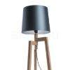 CONNY 35/30 állólámpa búra Polycotton fekete/fehér PVC max. 23W