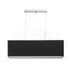 LOPE 80/23 lámpabúra  Polycotton fekete/fehér PVC  max. 23W