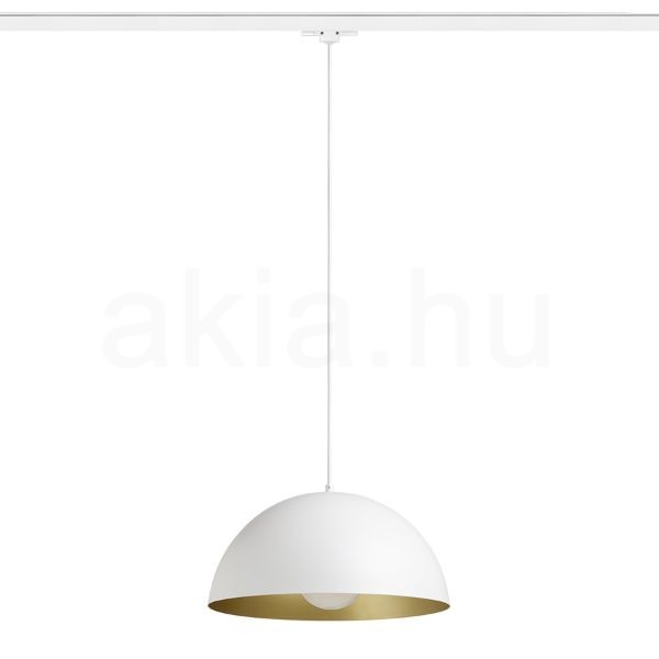 GLADYS 40 három áramkörös sínre fekete/fehér 230V LED E27 15W