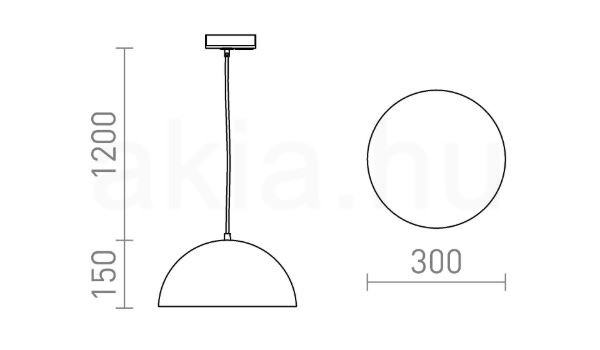 GLADYS 30 egy áramkörös sínre fehér/aranysárga 230V LED E27 15W