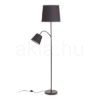 PAMPA állólámpa talapzat fekete 230V LED E27 11+7W