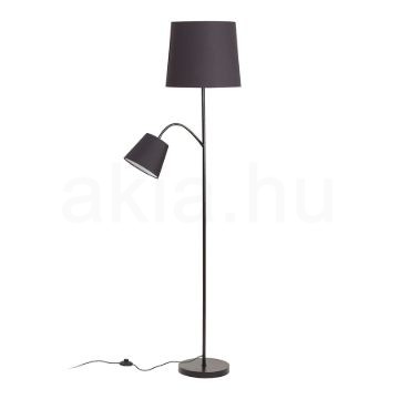 PAMPA állólámpa talapzat fekete 230V LED E27 11+7W