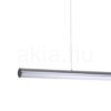 RIVIER LED I függő lámpa króm/tiszta akril 230V LED 24W 3000K