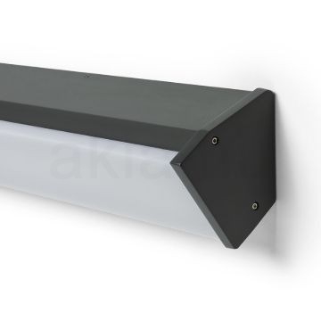 SANTOS 90 fali lámpa antracit 230V LED 50W IP65 3000K