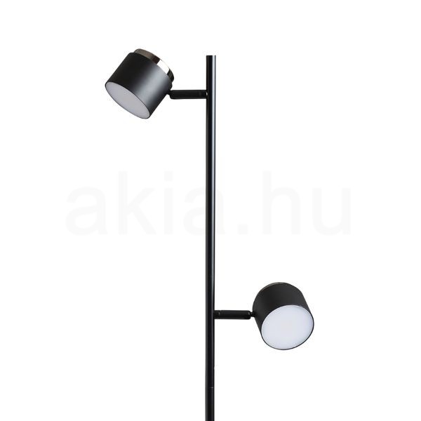NOVA II állólámpa fekete króm/tej akril 230V LED 2x3.5W 3000K
