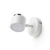 NOVA I fali lámpa fehér króm/tej akril 230V LED 4.2W 3000K