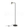 FLYNN I állólámpa  fekete/szálcsiszolt sárgaréz 230V LED GU10 9W
