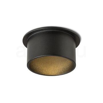 ORTA süllyesztett lámpa fekete 230V LED GU10 9W
