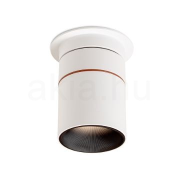 AUGUSTA süllyesztett lámpa fehér/fekete  230V LED 12W 36°  3000K