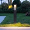 TORIN 60 kültéri állólámpa – fekete bollard LED lámpa