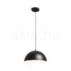 GLADYS 30 függő lámpa fekete/fehér  230V LED E27 15W