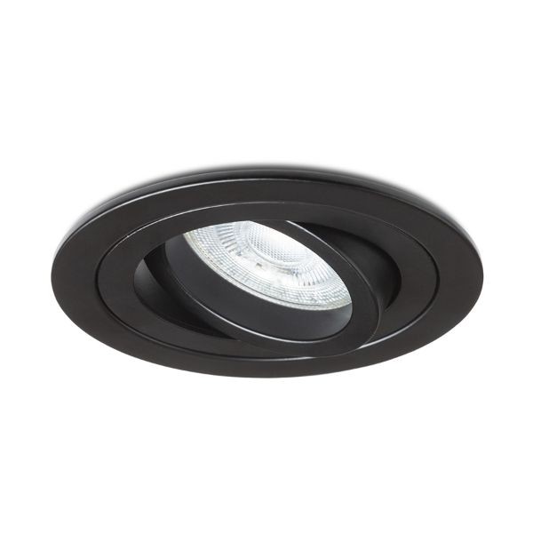 PASADENA GU10 R  süllyesztett lámpa fekete  230V LED GU10 7W