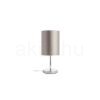 NYC/RON 15/20 asztali lámpa  Monaco galamb szürke/ezüst PVC/nikkel 230V LED E27 15W