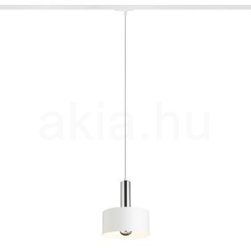 GIULIA 20 egy áramkörös sínre fehér króm 230V LED E27 15W